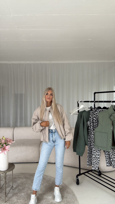 Steppjacke Beige