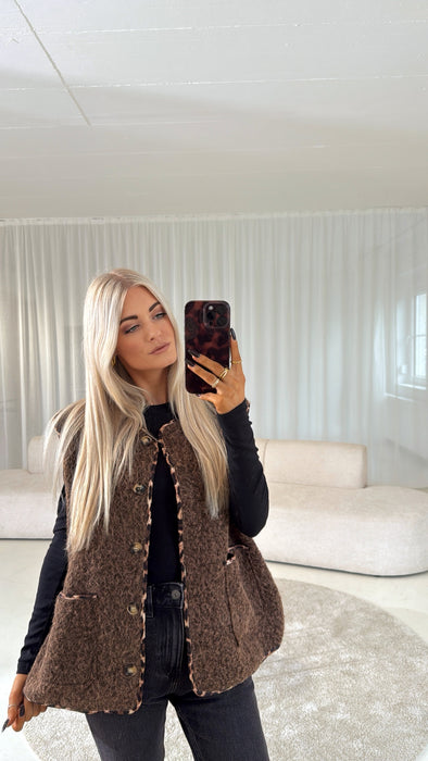 Weste Leonie Braun