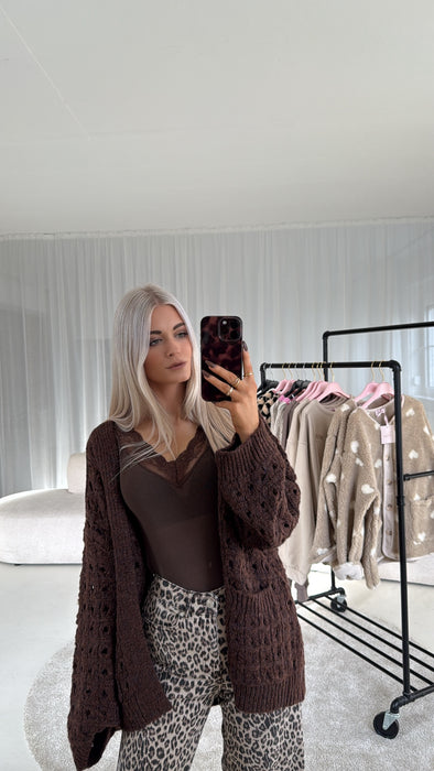 Cardigan Dark Choclate