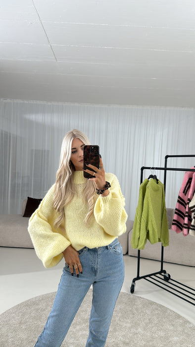 Pulli Liss Light Gelb