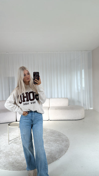 Pullover Soho Beige/Braun