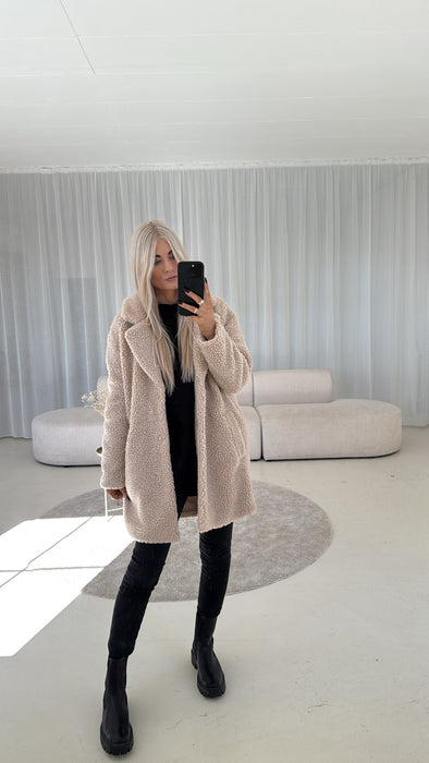 Teddymantel Caramel