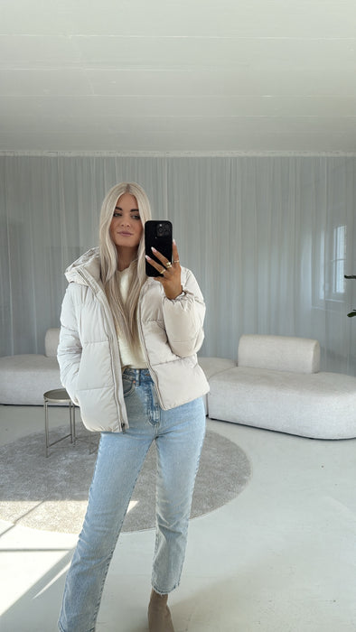 Jacke Creme
