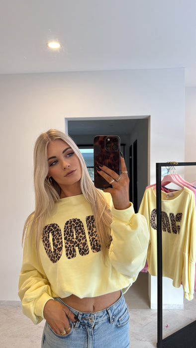 Sweater Ciao Gelb Pastell