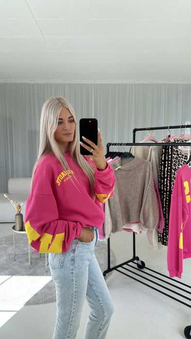 Sweatshirt Namaste Pink Neon