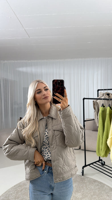 Steppjacke Khaki