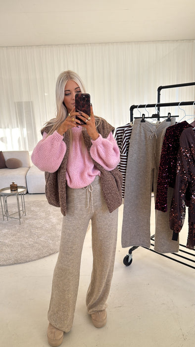 Weiche Strickhose Nude✨