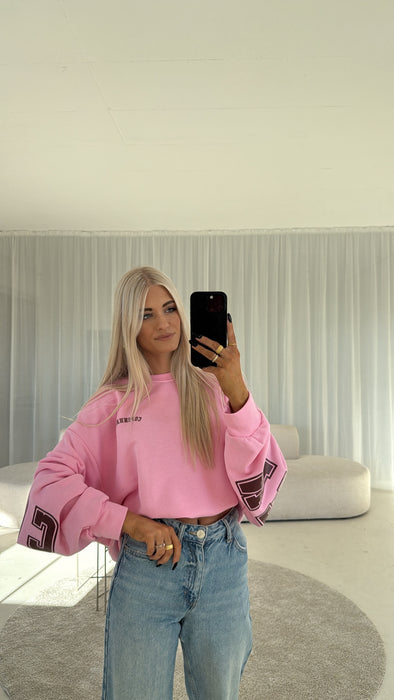 Copenhagen Sweater Pink/Burgunder