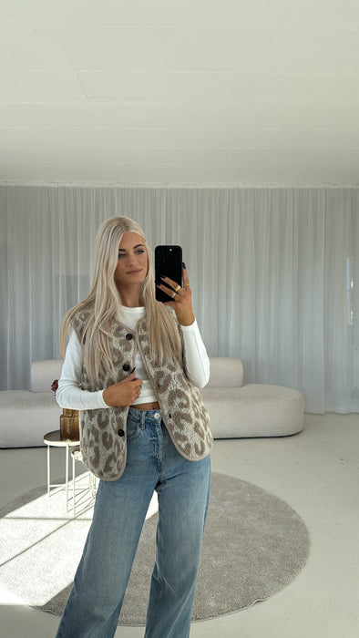 Weste Leo Helly Beige/Taupe