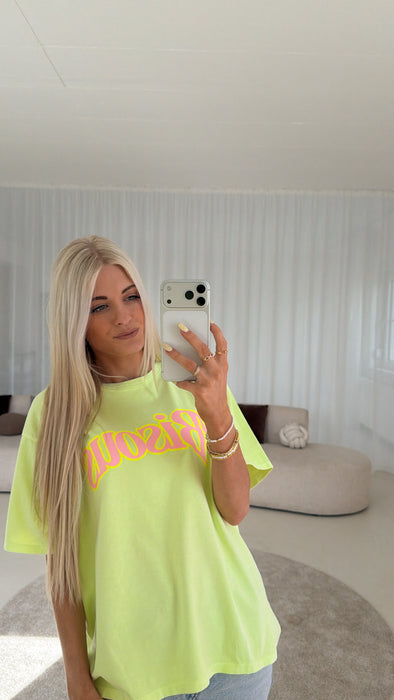 T-Shirt Neon Gelb