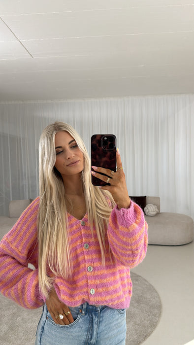 Cardigan Pink/Orange