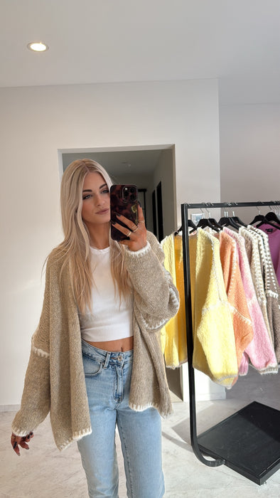 Cardigan Amelia Beige
