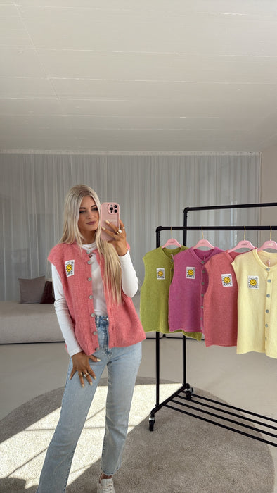 Weste Smily Lachs ✨