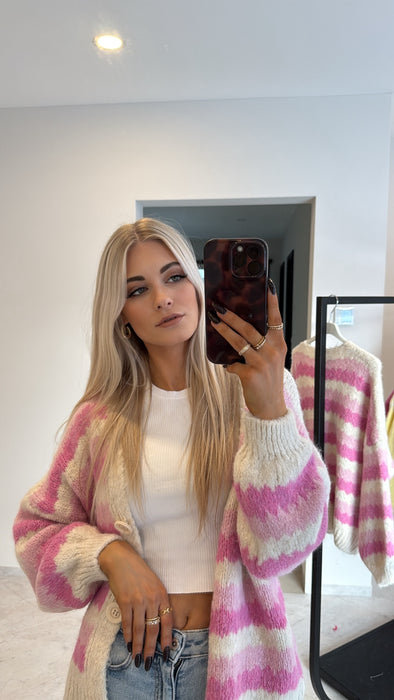 Cardigan Trio Posa/Pink