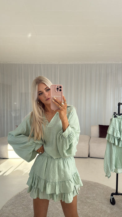 Bluse MINTGRÜN✨