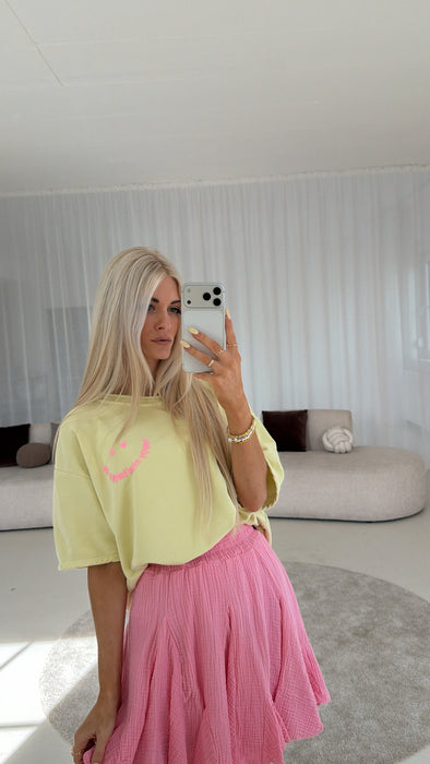 T-Shirt Gelb Smile
