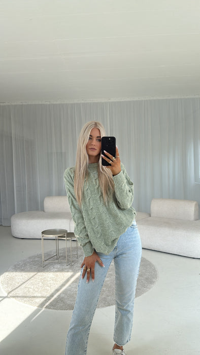 Weicher Pullover Green