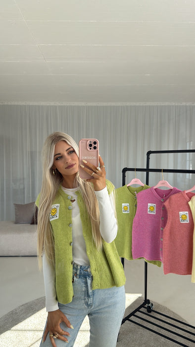 Weste Smily Grün✨