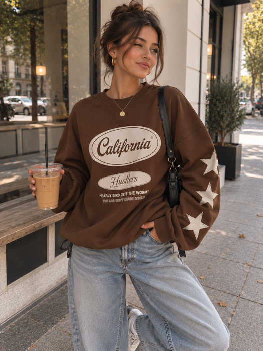 Sweater California Braun