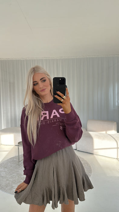 Sweater Burgunder