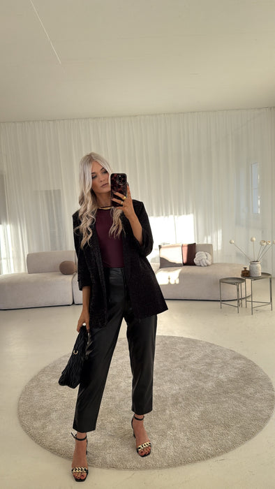 Blazer Black Glitzer