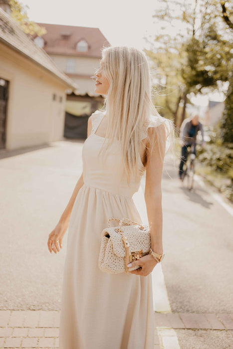 Midi Dress Beige