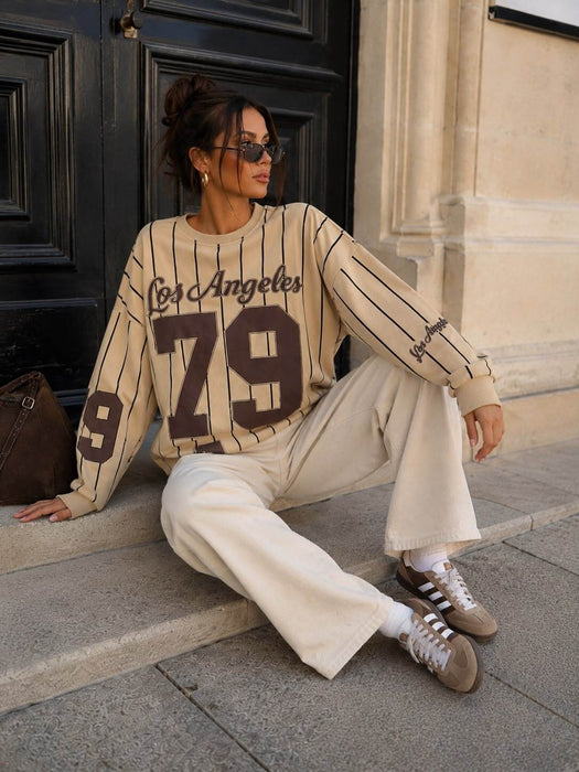 Sweater Los Angeles Beige