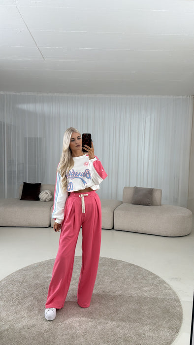 Sweater Lachs/White