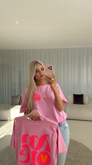 T-Shirt Amour Pink