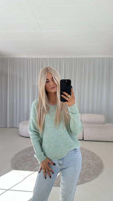 V- Pullover Mint