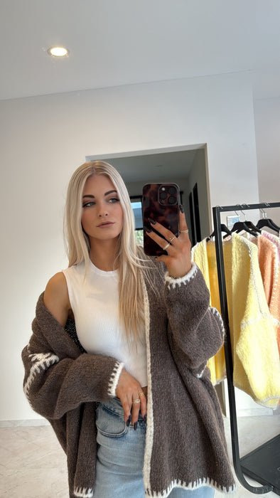 Cardigan Amelia Choclate