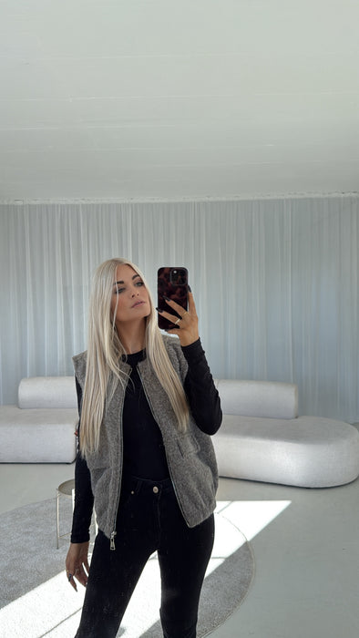 Weste Leika Taupe