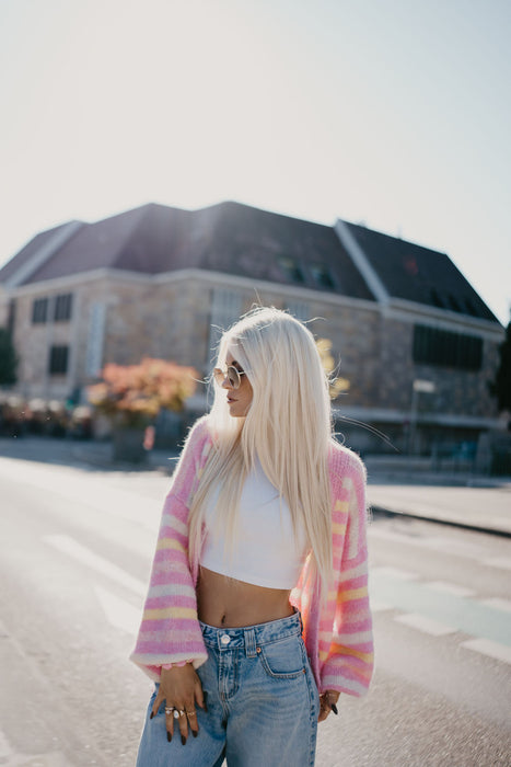 Cardigan Elly Pink