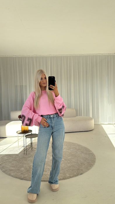 Copenhagen Sweater Pink/Burgunder