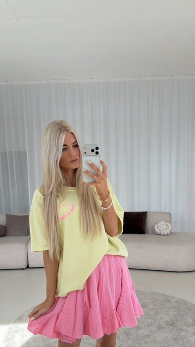 Musselin Skort Pink