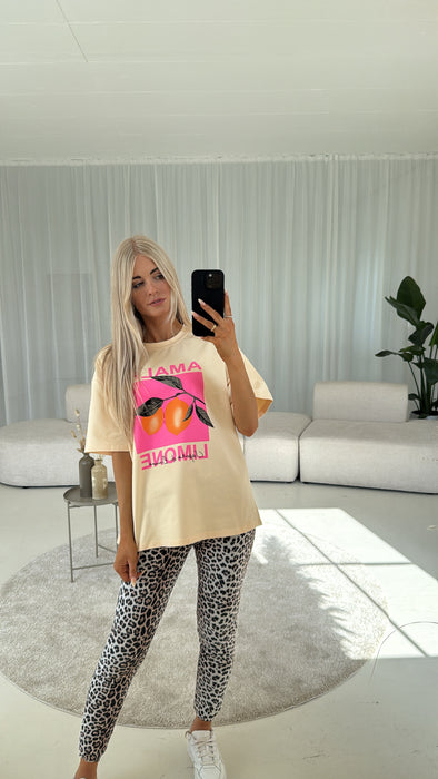 T-Shirt Limone beige