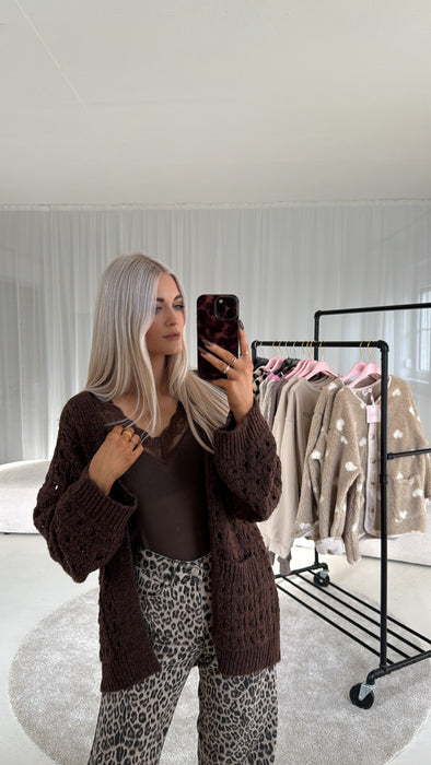 Cardigan Dark Choclate