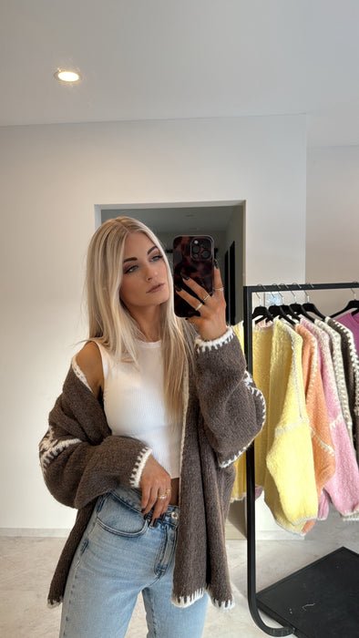 Cardigan Amelia Choclate