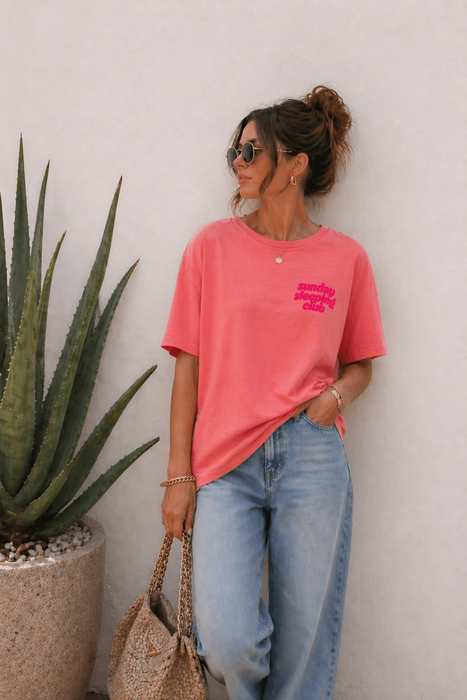 T-Shirt Sunday Koralle