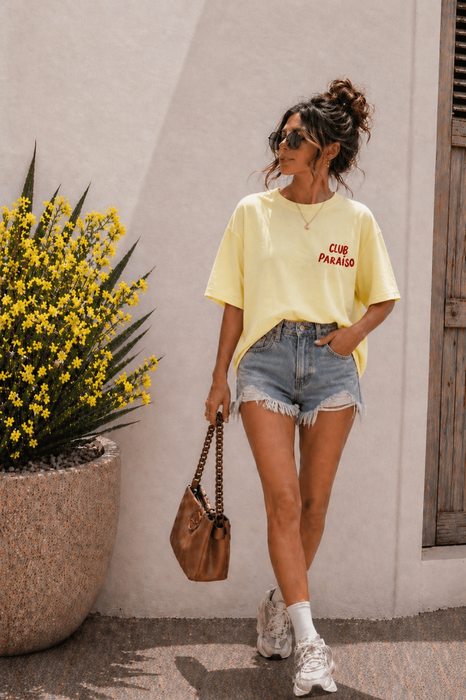 T-Shirt Sun light Gelb