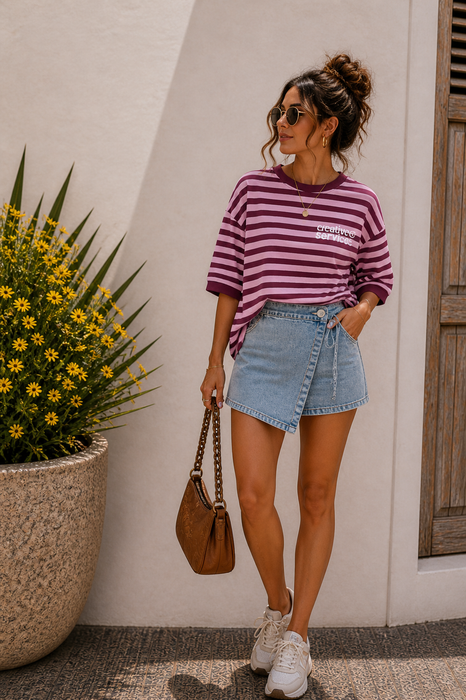 T-Shirt Brombeere