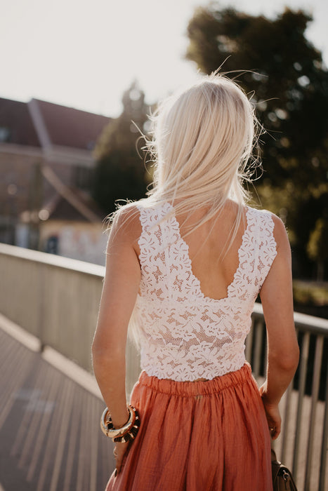 Lace Bra Weiß