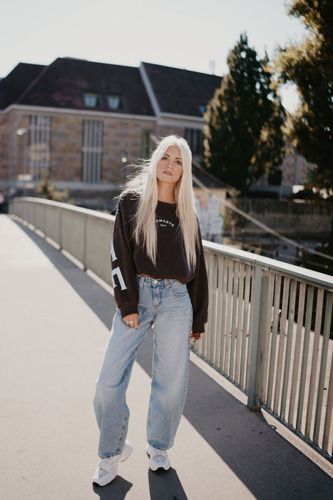 Sweater Namaste Schoko
