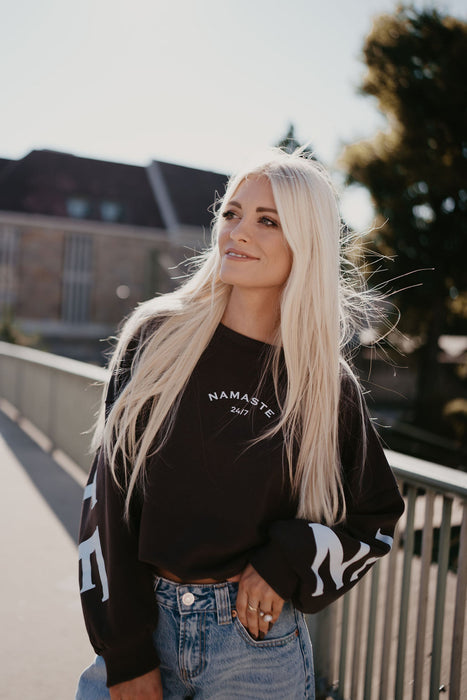 Sweater Namaste Schoko