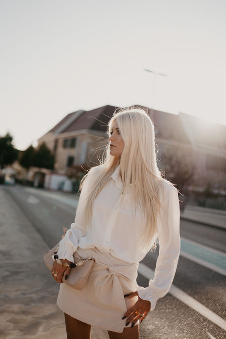 Bluse Weiß