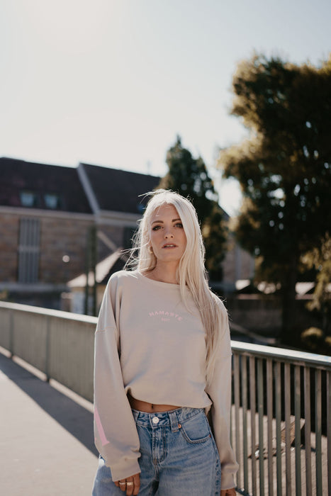 Sweater Namaste Sand/Rosé