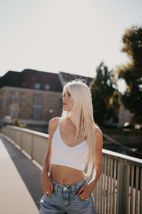 Seamless Bra Weiß- Ohne Rückgaberecht
