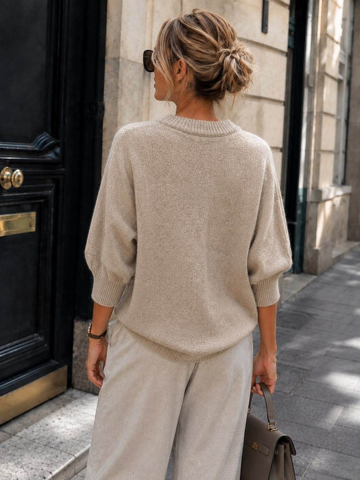 Strickjacke mit Schleifen