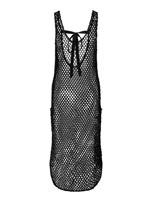 Häkelkleid Black