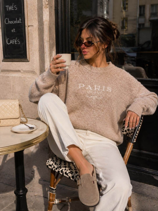 Pullover Paris Taupe